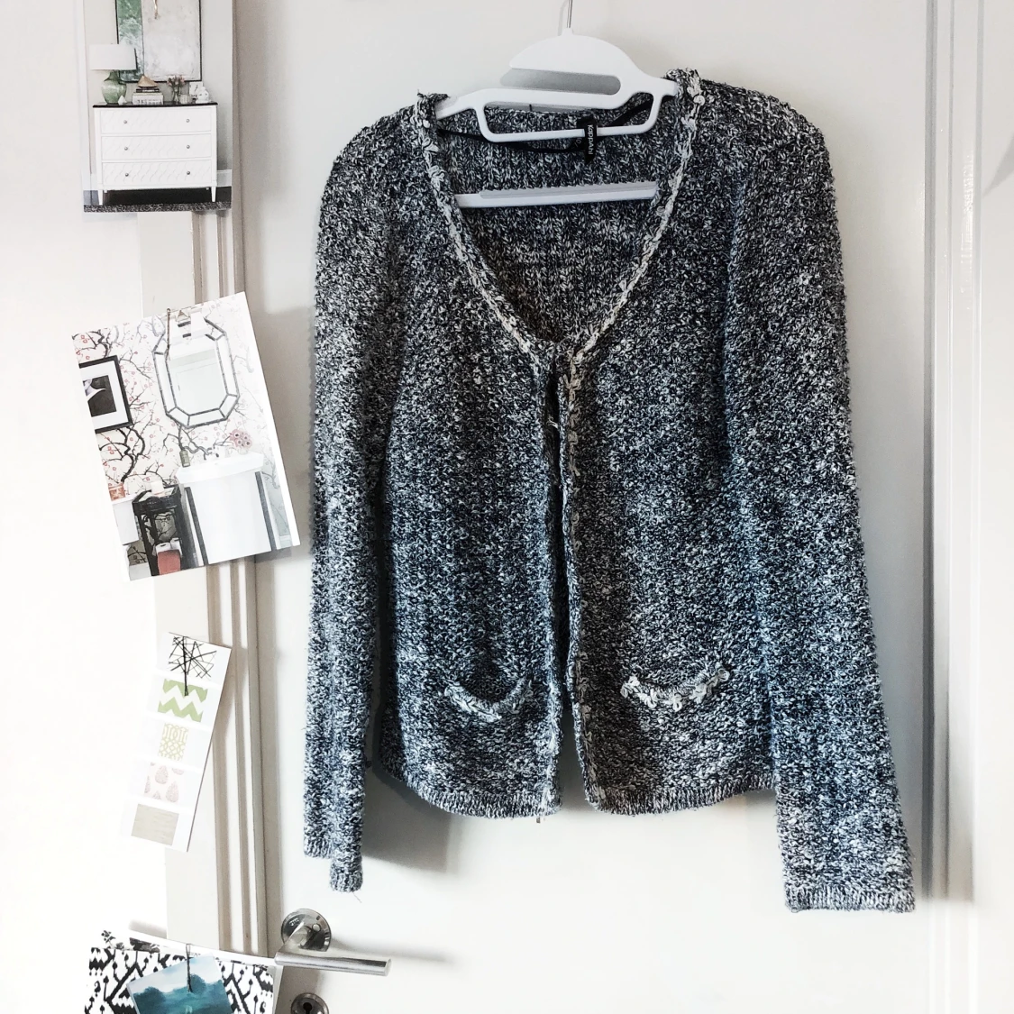 Kappahl / Kofta / Blå melerad / •Strl 40/42•