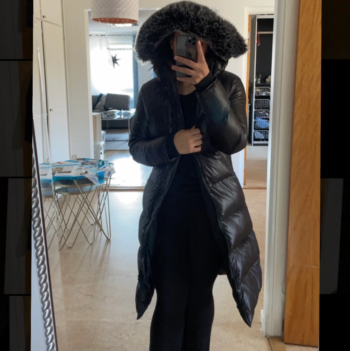 Vinterjacka storlek M 