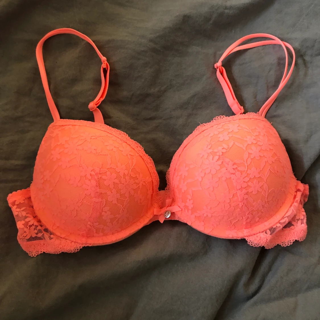 Push up bh med spets