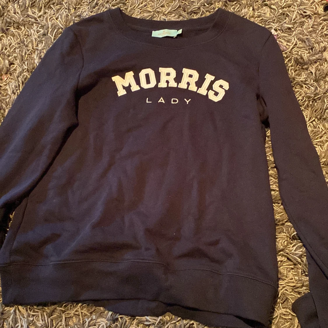 Morris sweatshirt marinblå strl S