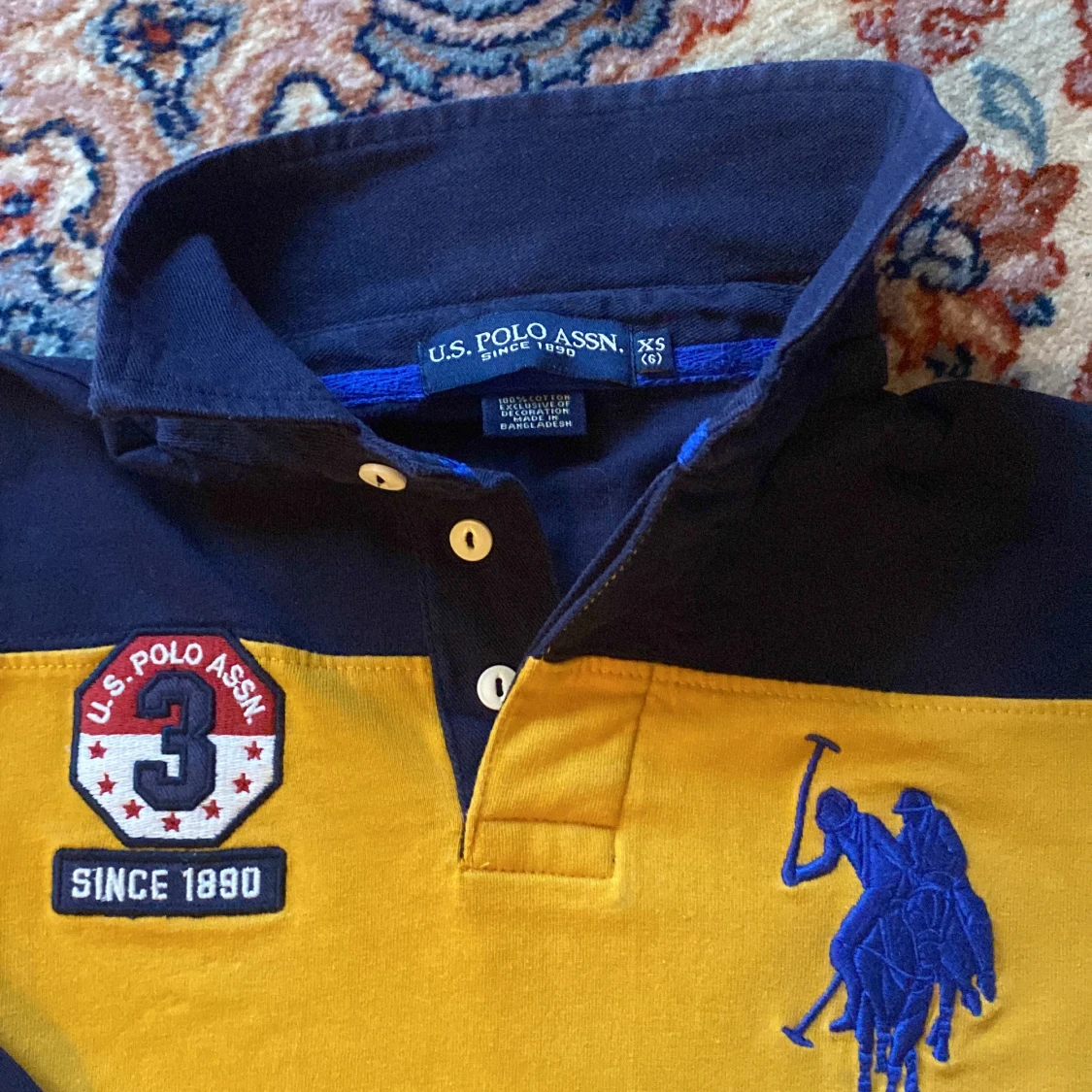 US Polo Assn. Långärmad pike  - 91