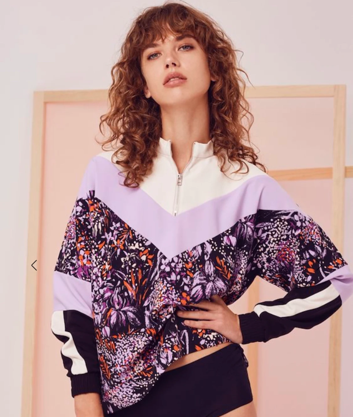 InWear tröja- Purple flower - 90