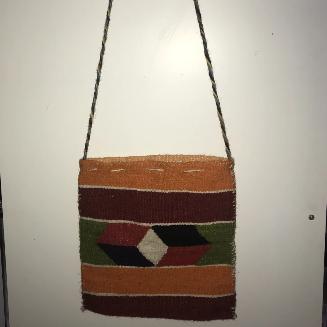 flerfärgad tygväska - 90