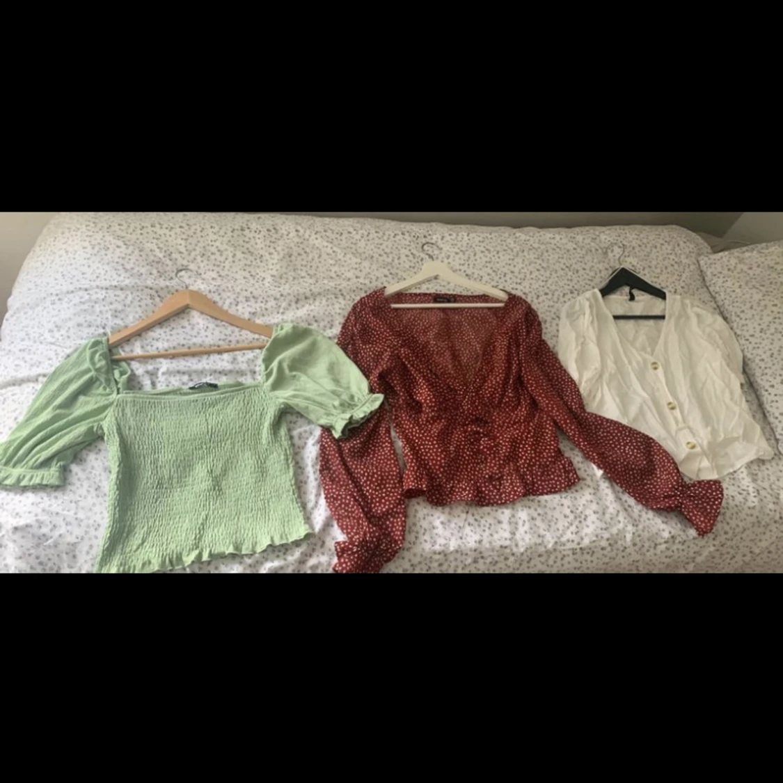 Tre jätte fina toppar i storlek S och M