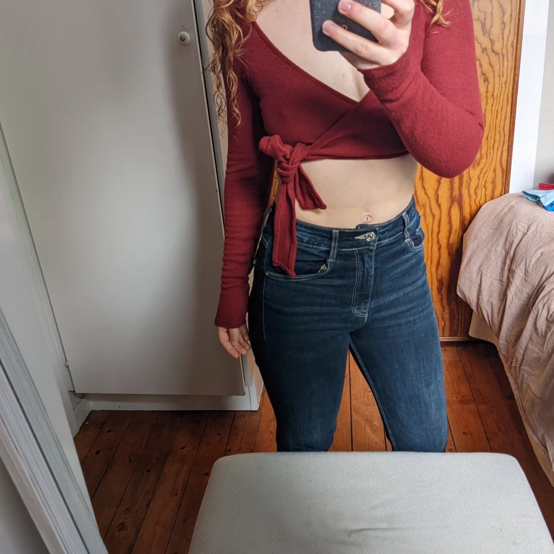 Pull & Bear wrap tröja top  - 91