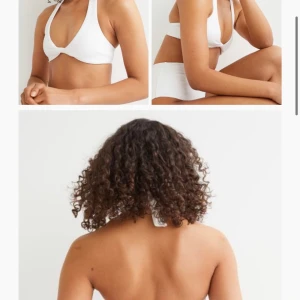 Vadderad Vit bikinitopp - Säljer nu en vit bikinitopp i storlek 36 från H&M då jag ångrat mig och sedan glömt returnera (ej öppnad från förpackningen). Mitt pris:150kr (H&M pris: 199kr) 