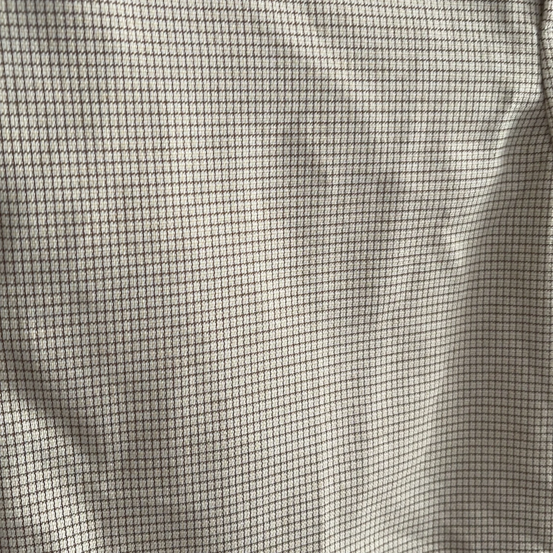 GinaTricot Rutiga beige byxor - 91