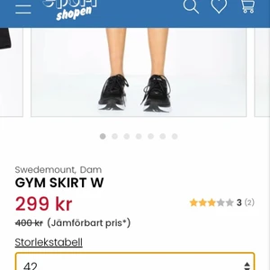Swedmount padelkjol - Helt ny padelkjol från Swedmount. Säljes pga fel storlek för mig.