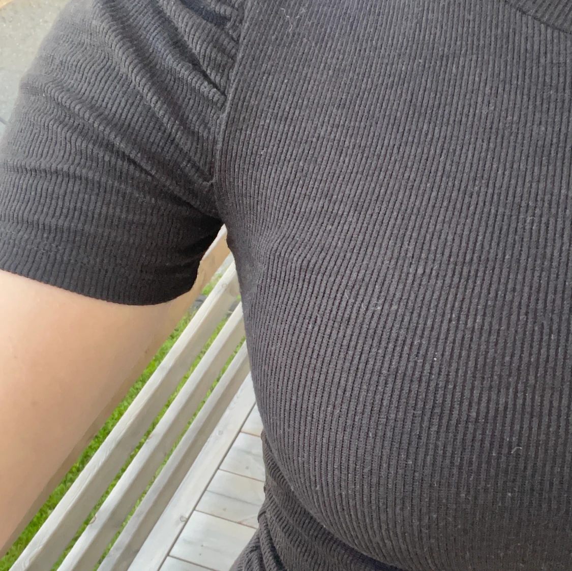 Ribbad klänning - 91