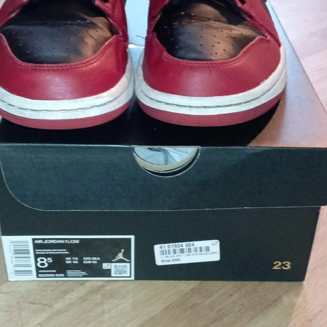 Jordan 1 gym red black  - 91