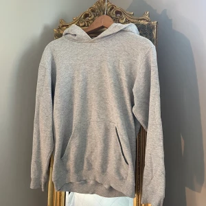 Hoodie  - Fin ljusgrå hoodie i storlek 152 (stor i storleken)  passar parfekt för mig som är en  S💕  Skriv för frågor och funderingar!!