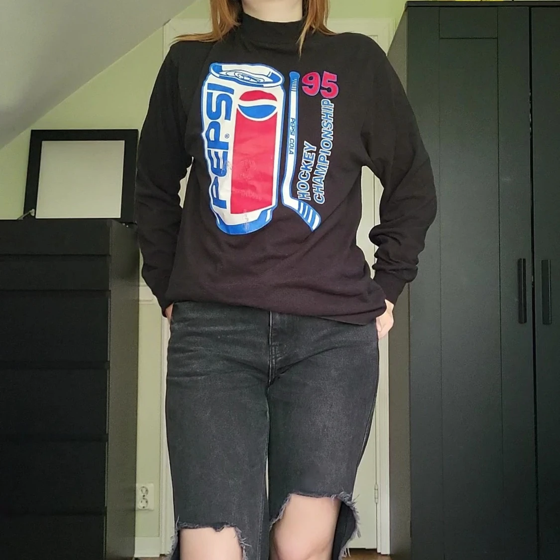 Långärmad tröja med Pepsi - 90