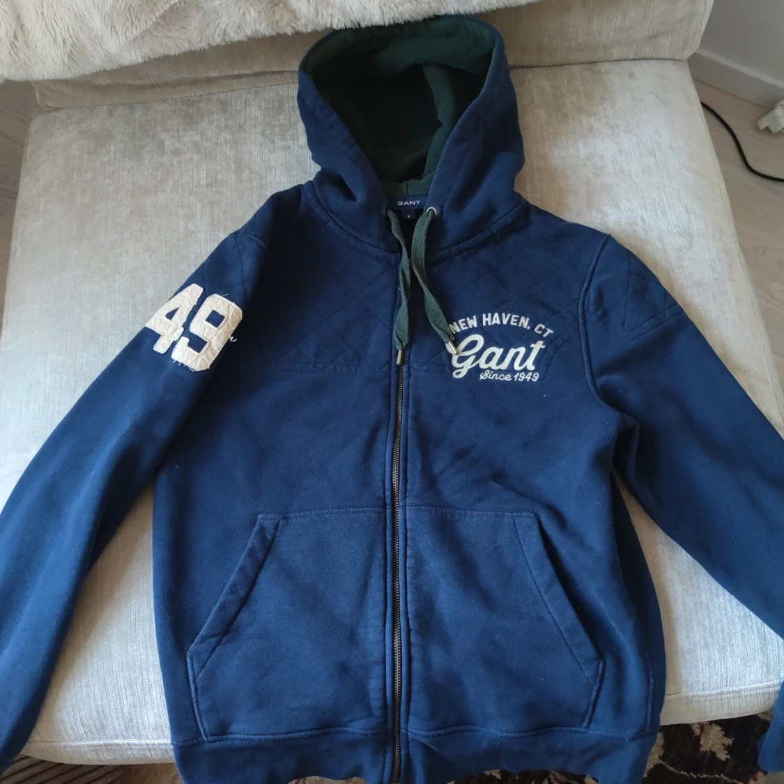 gant hoodie/ luvtröja zipper