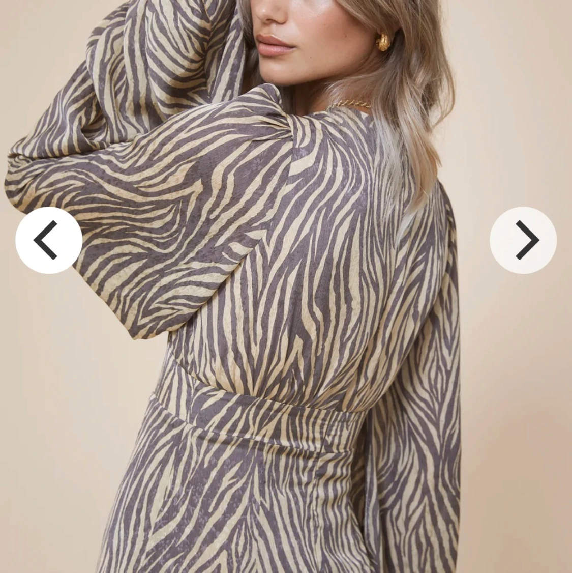 Adooreklänning Positano Zebra - 90