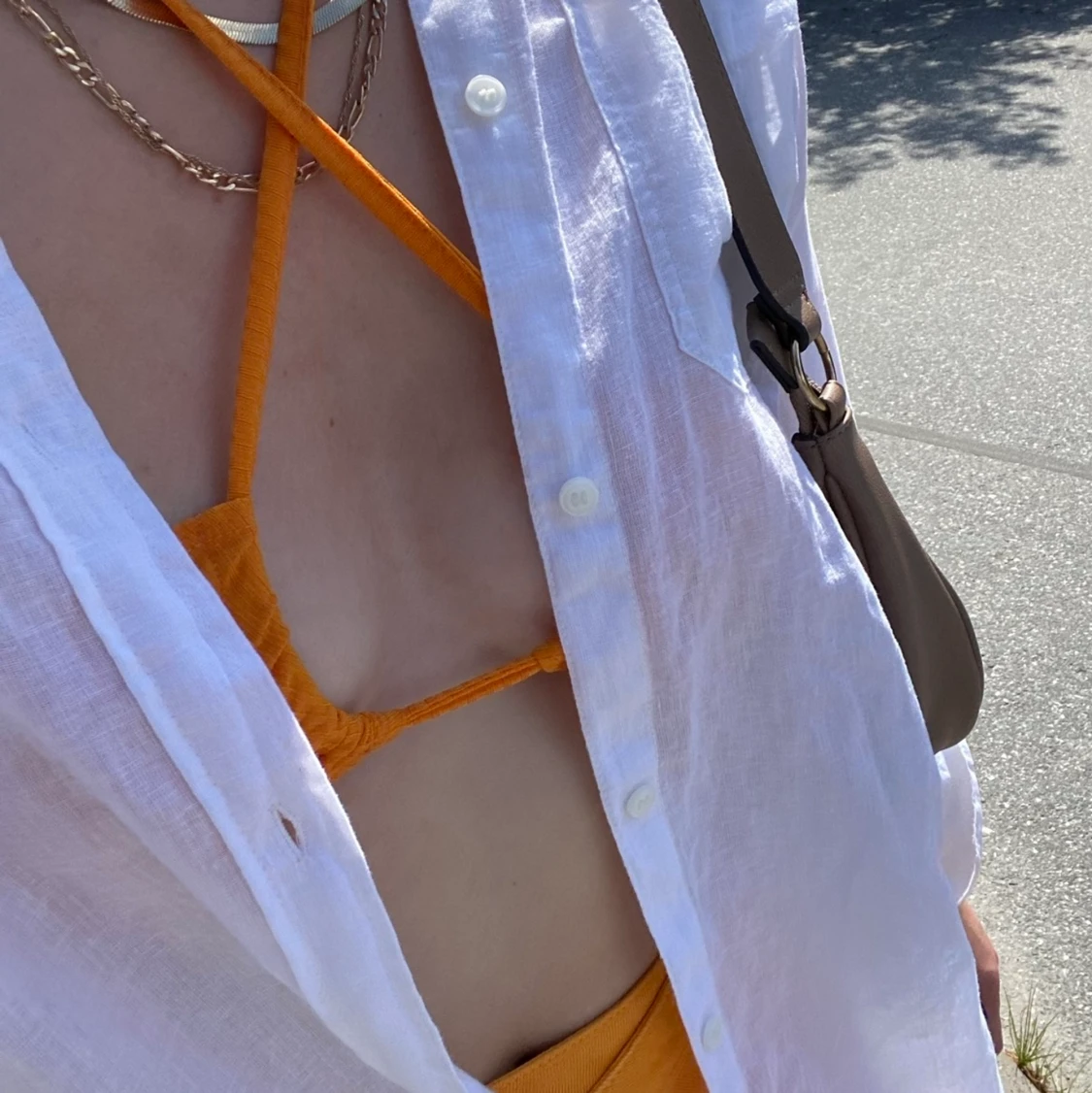 Orange 🍊 crop top - 90