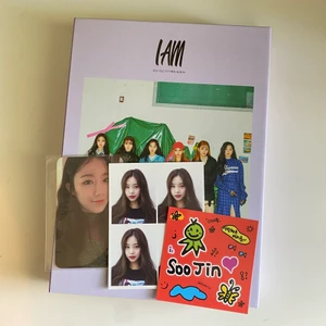 (G)i-dle I Am Kpop Album - Perfekt skick å du får med allt som kom med i albumet :)