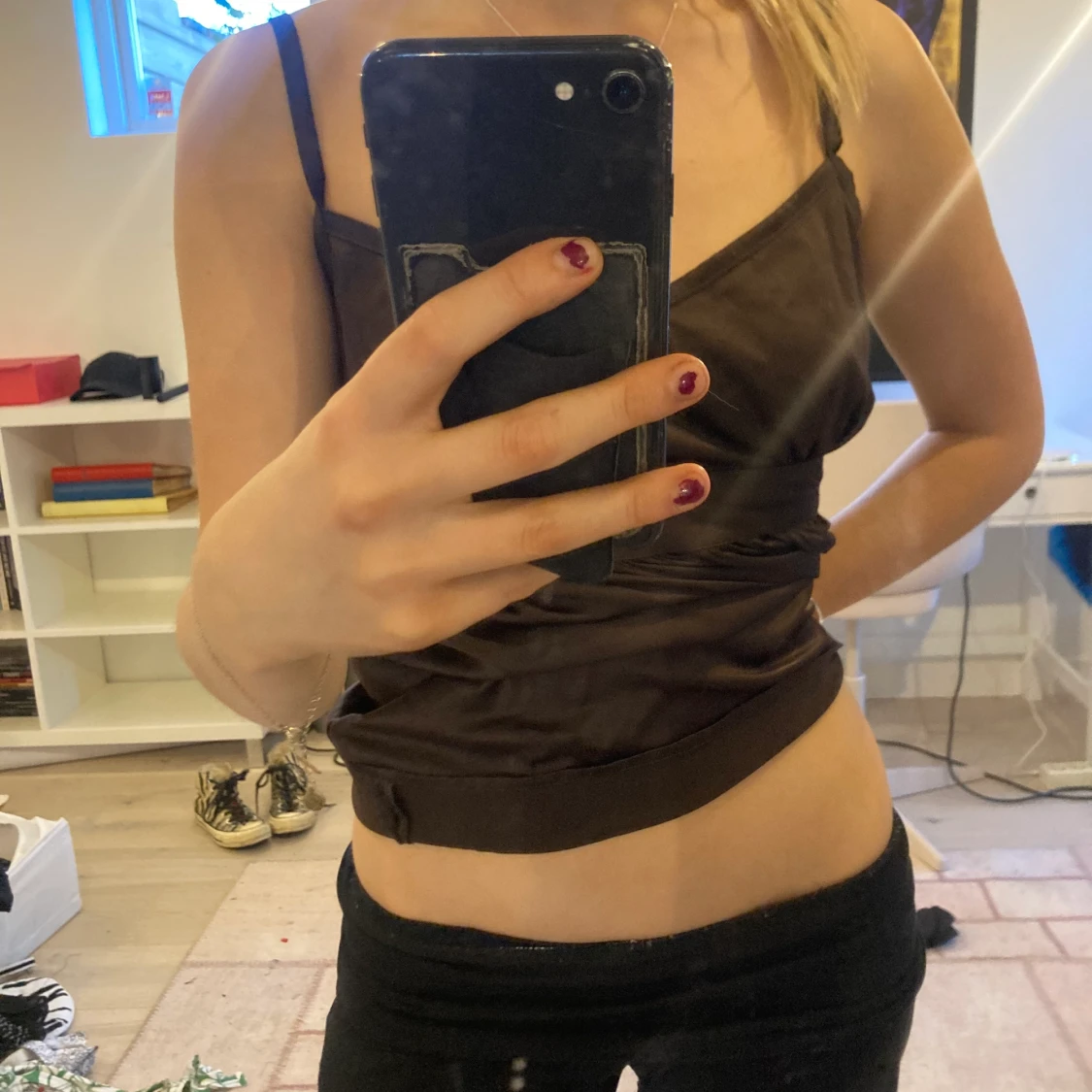 Brun silkestopp - 91