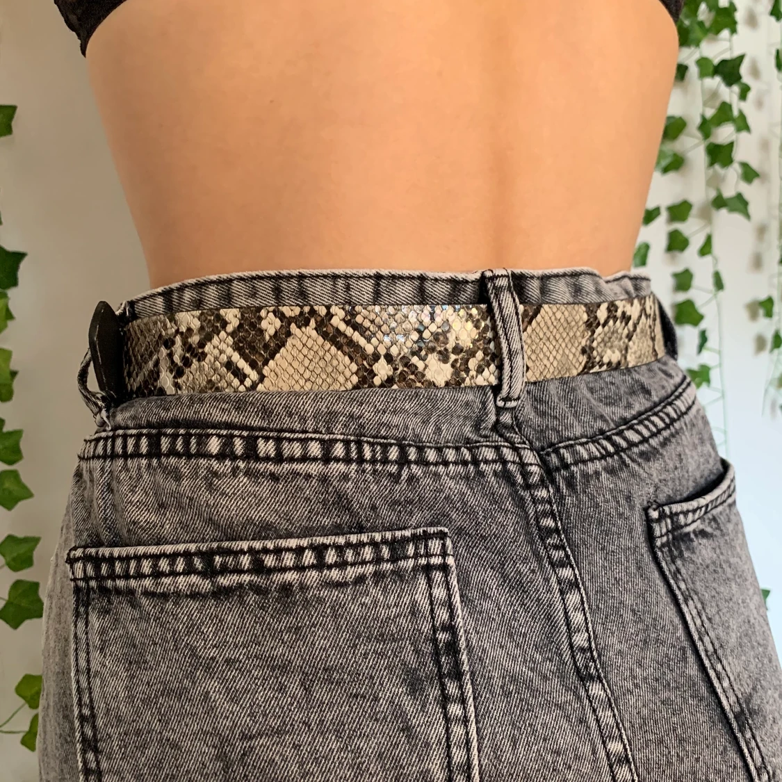 ”Ormskinn” bälte - 91