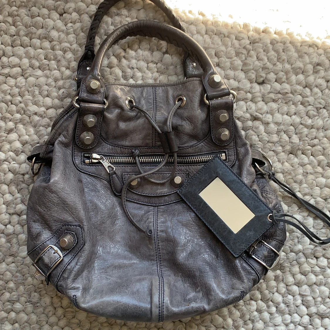 Balenciaga pompon grå - 90