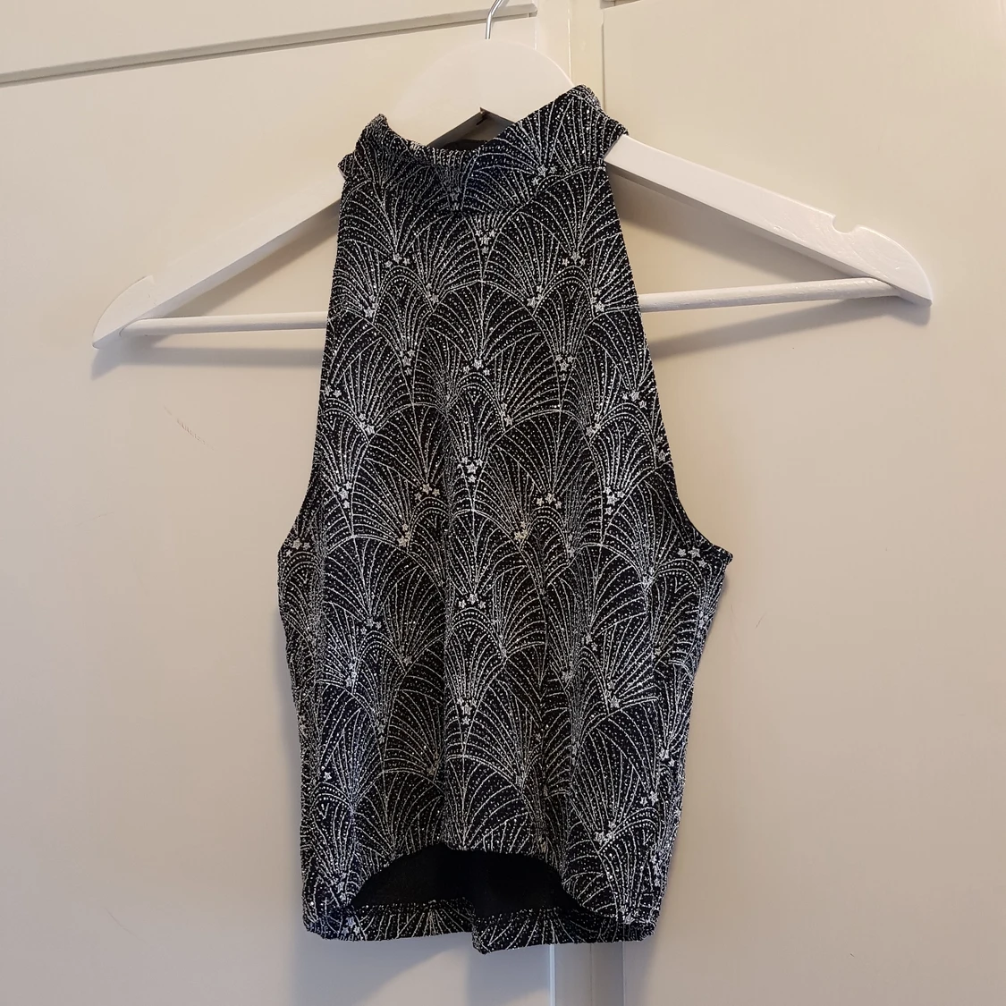 Glittrig partytopp H&M