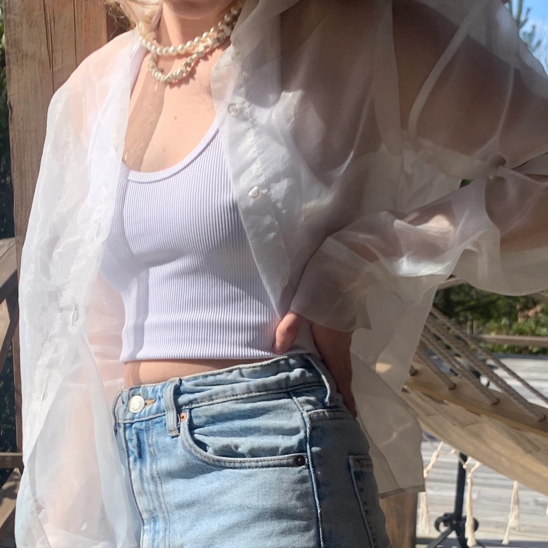 Transparent skjorta - 91