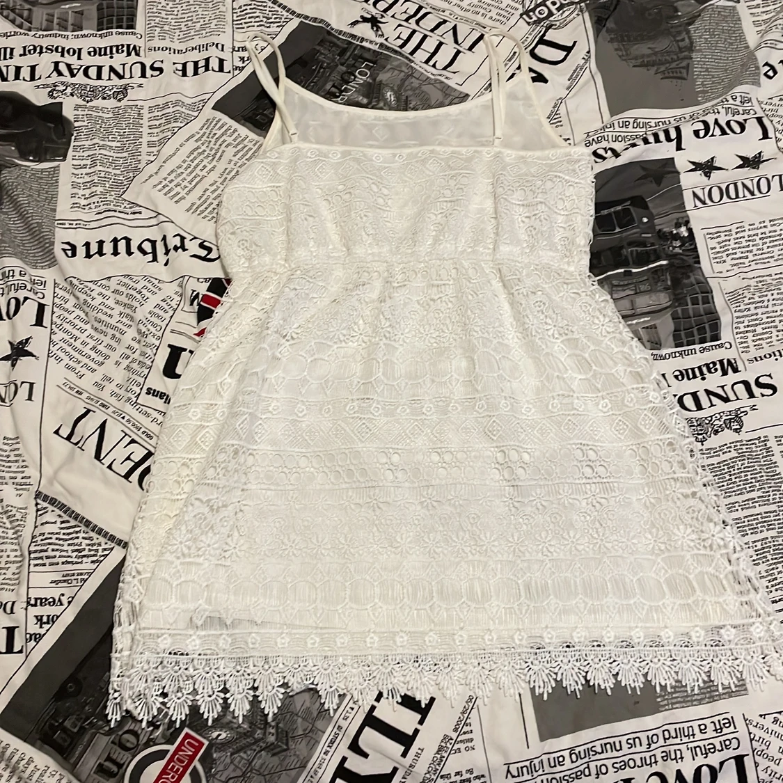 En vit klänning  - 90