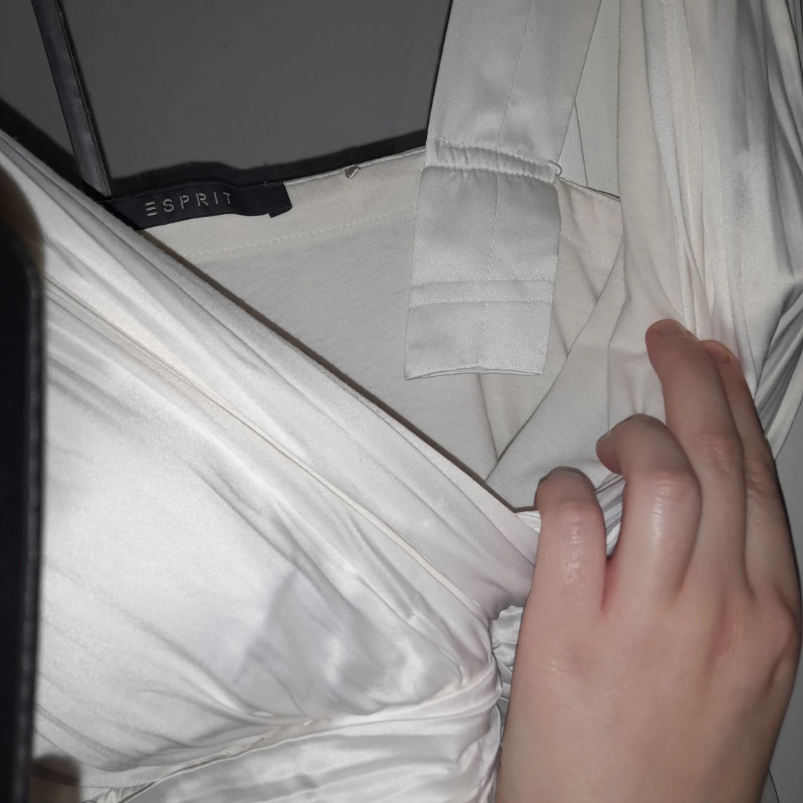 Vit/beige klänning  - 91