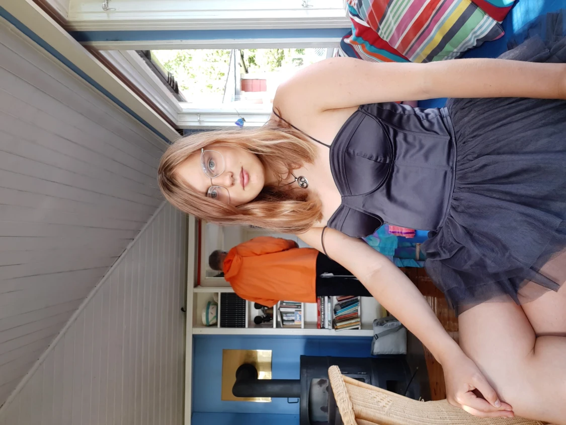 Grå alternativ klänning - 91