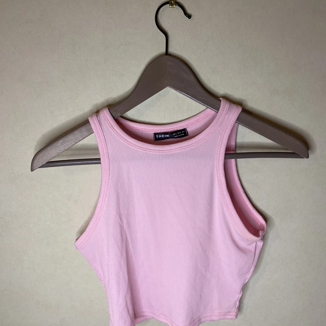 Croppat linne Strl. S