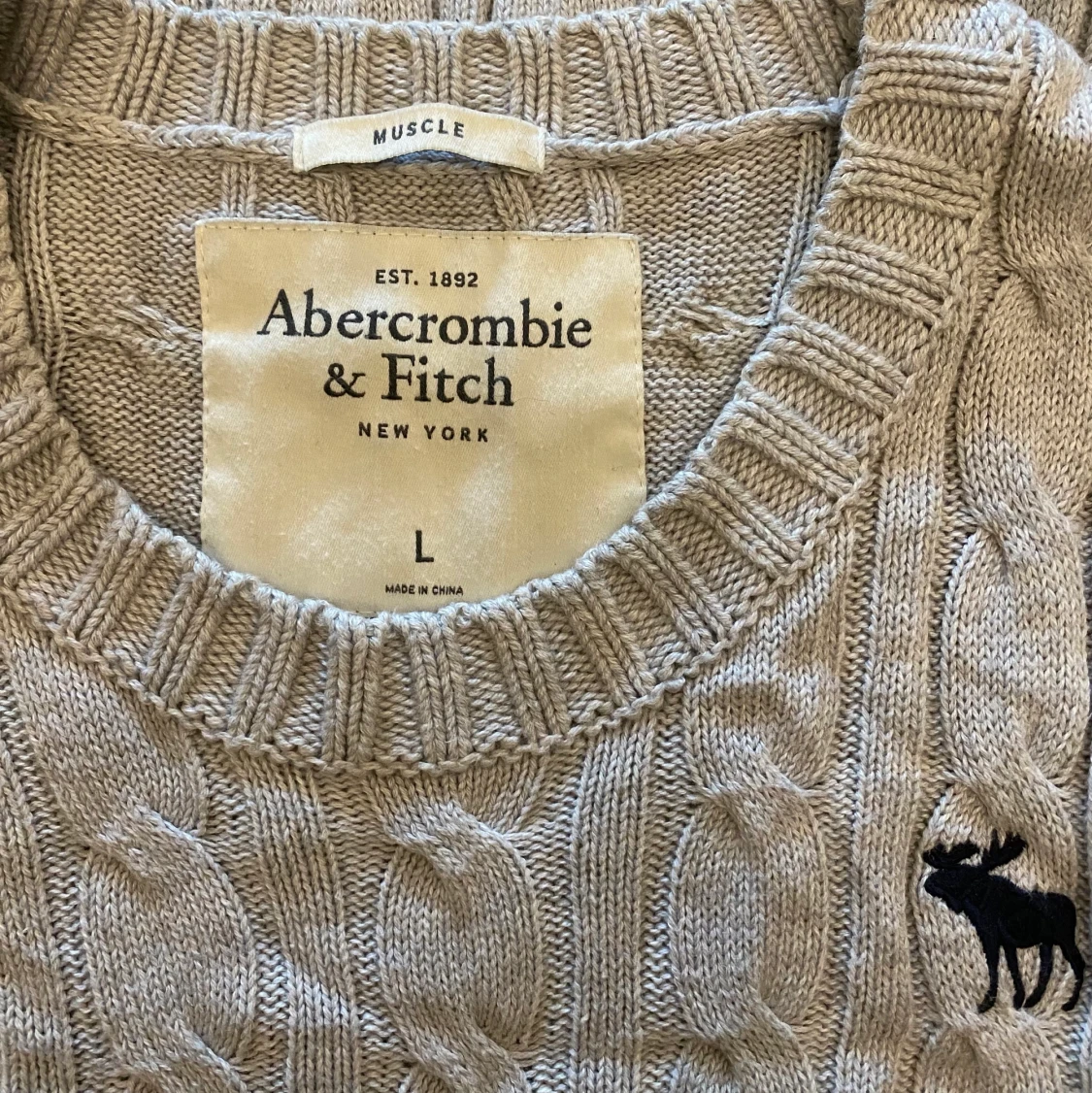 Stickad tröja Abercrombie & Fitch, Large - 91