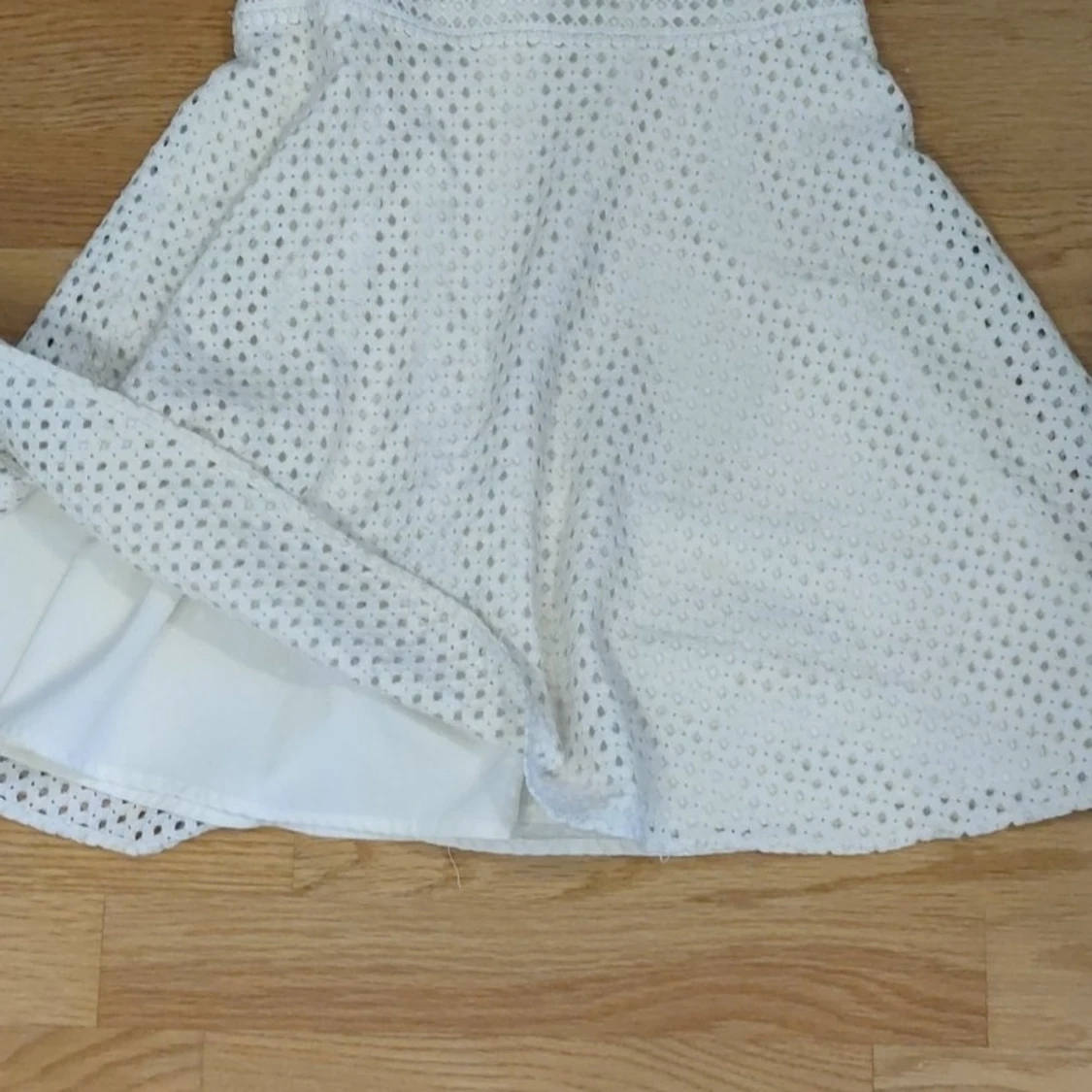 Superfin vit sommar klänning, Size S - 90