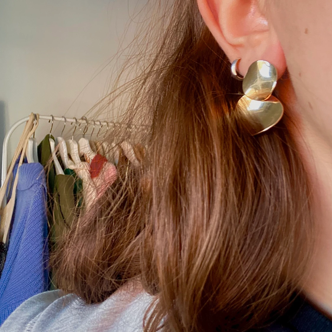 Guldiga örhängen - 90