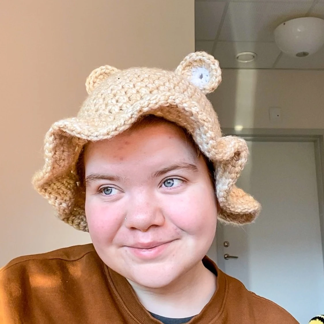 Supersöt Teddy-mössa🧸 - 90