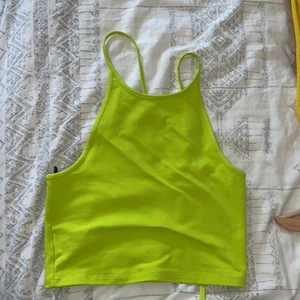 Summer Top - Color is yellow neon?😅Fits S-Xs. From h&m. New 100% and worn only one time. Price can be discussed of course!❤️