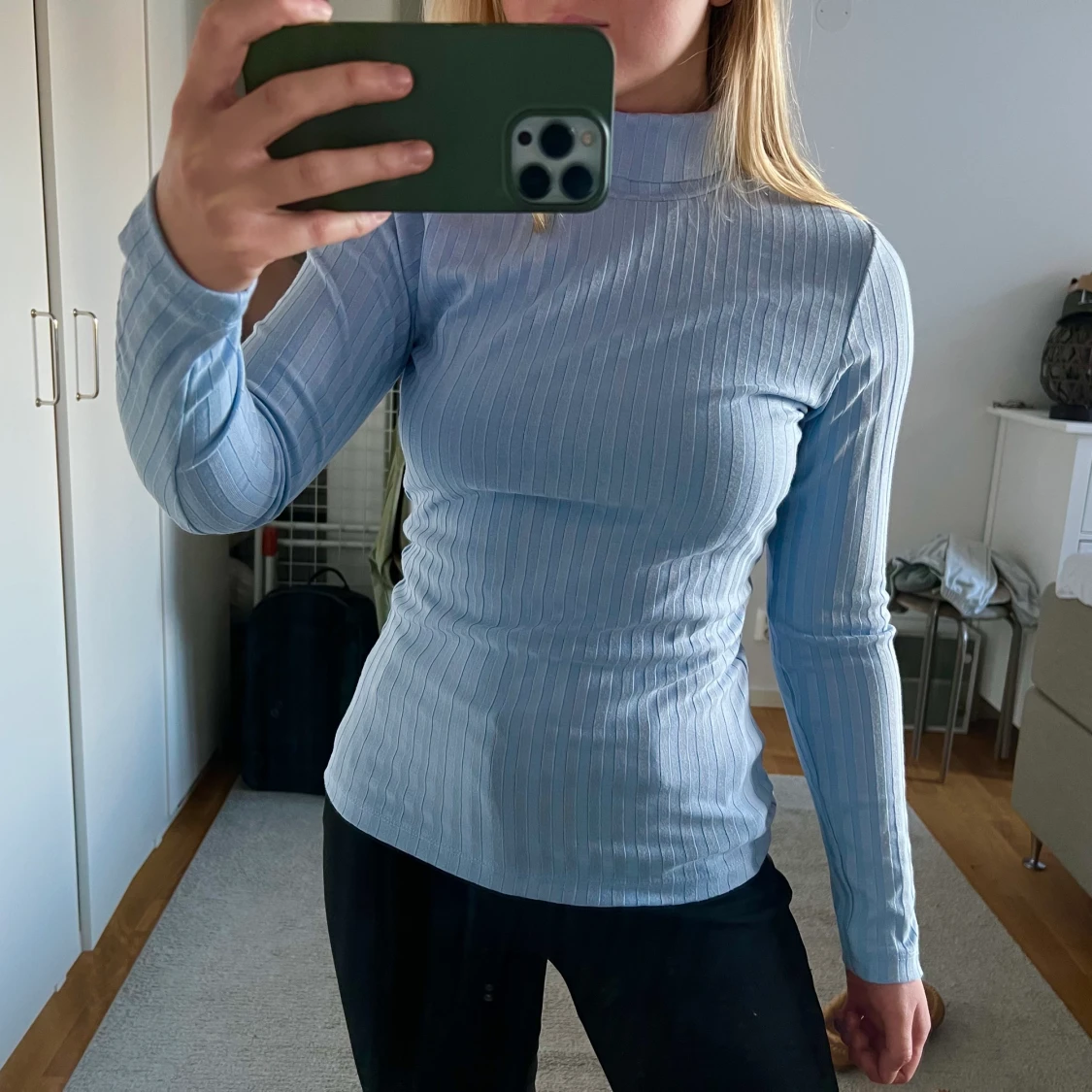 Polotröja ljusblå Kappahl strl:S