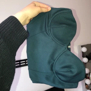 Korsettopp  - Säljer denna fina toppen ifrån Zara i en fin grön färg! Oanvänd så i toppenskick💓 (frakt tillkommer 51kr spårbart)
