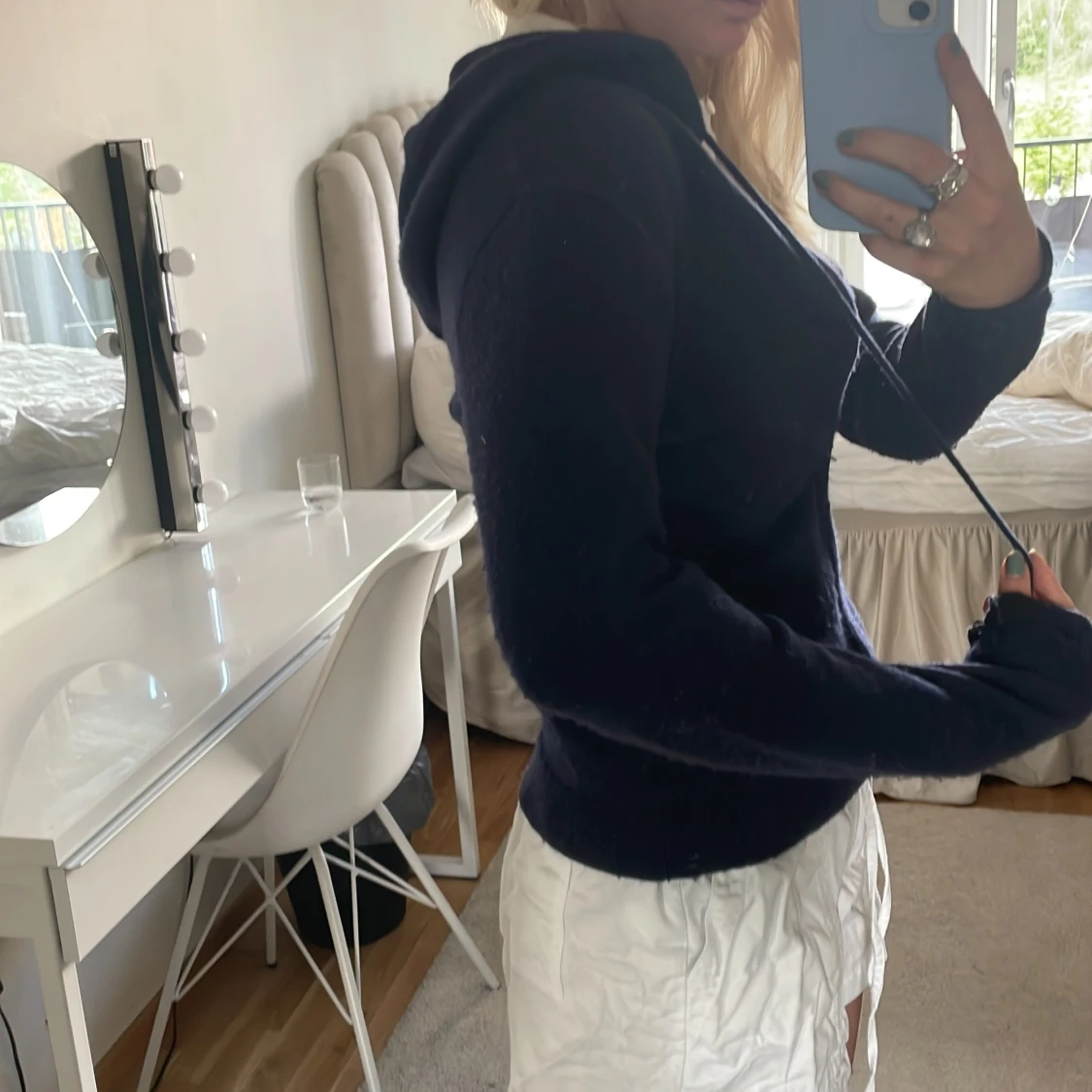 Kashmir zip tröja - 90