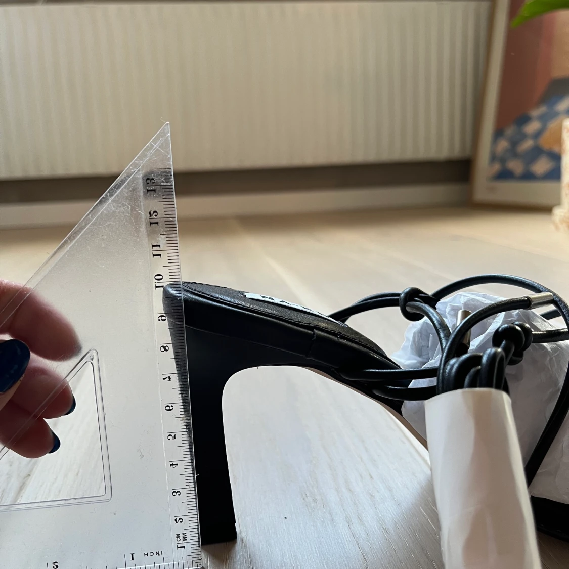 Snörade klackskor  - 90