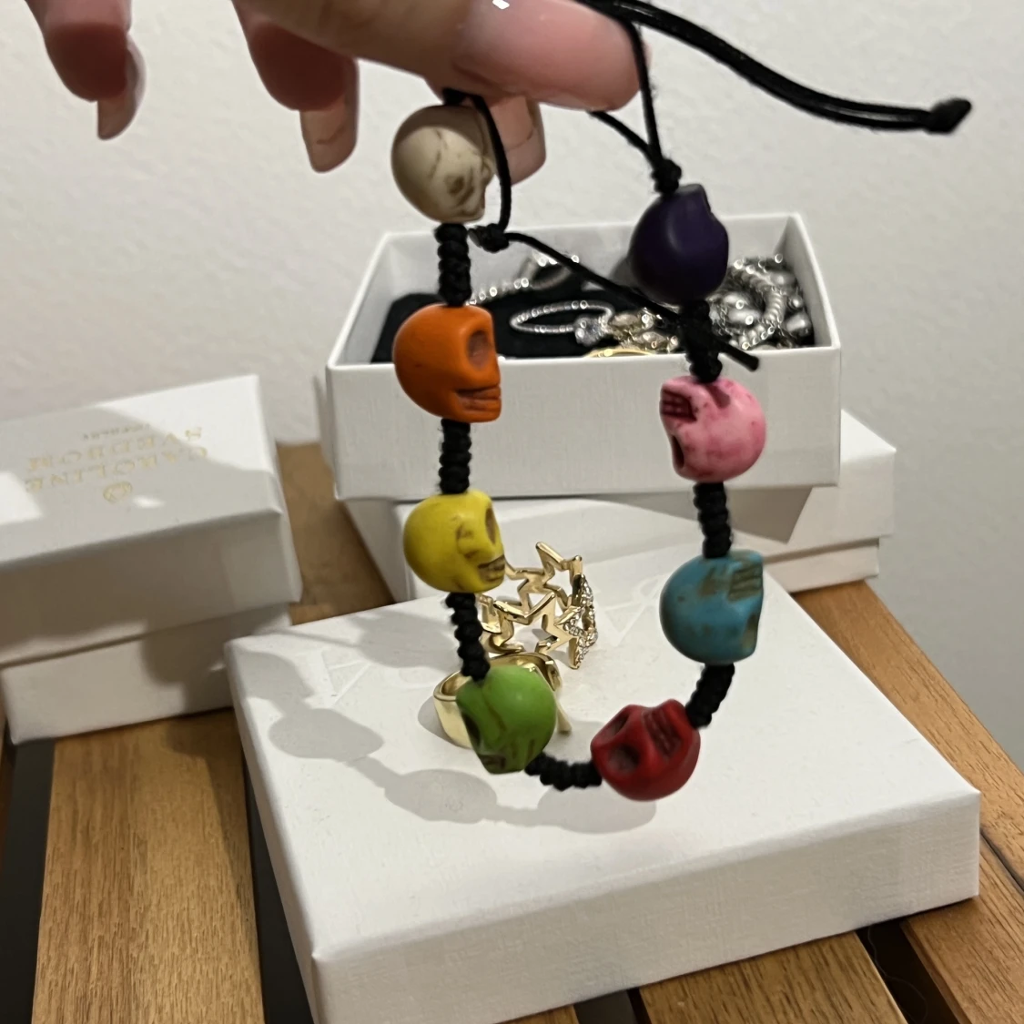 Armband döskallar - 91