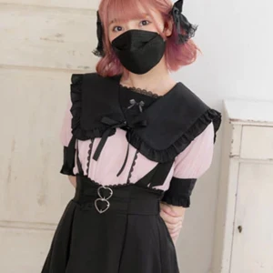 Dear my love - Blus - Söt blus från Dear my love. Säljer då den inte riktigt kommer till användning längre! I ny skick! Är i deras M skulle säga den passar xs-s! Super söt till Jirai Kei likaväl som andra J-fashion! 