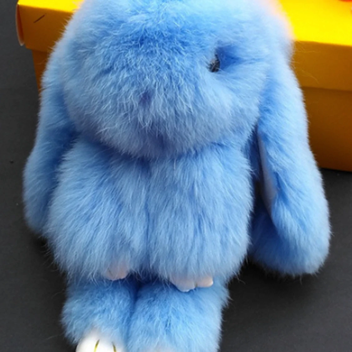 plysch kanin nyckelring  - 91