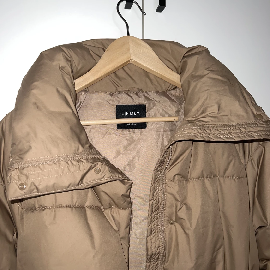 Beige vinterjacka  - 91