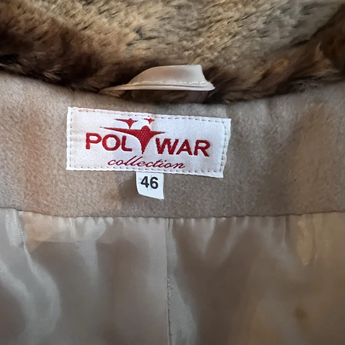 Elegant damjacka fuskpäls  - 90