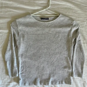 Brandy topp - Grå ribbad topp från brandy superskön