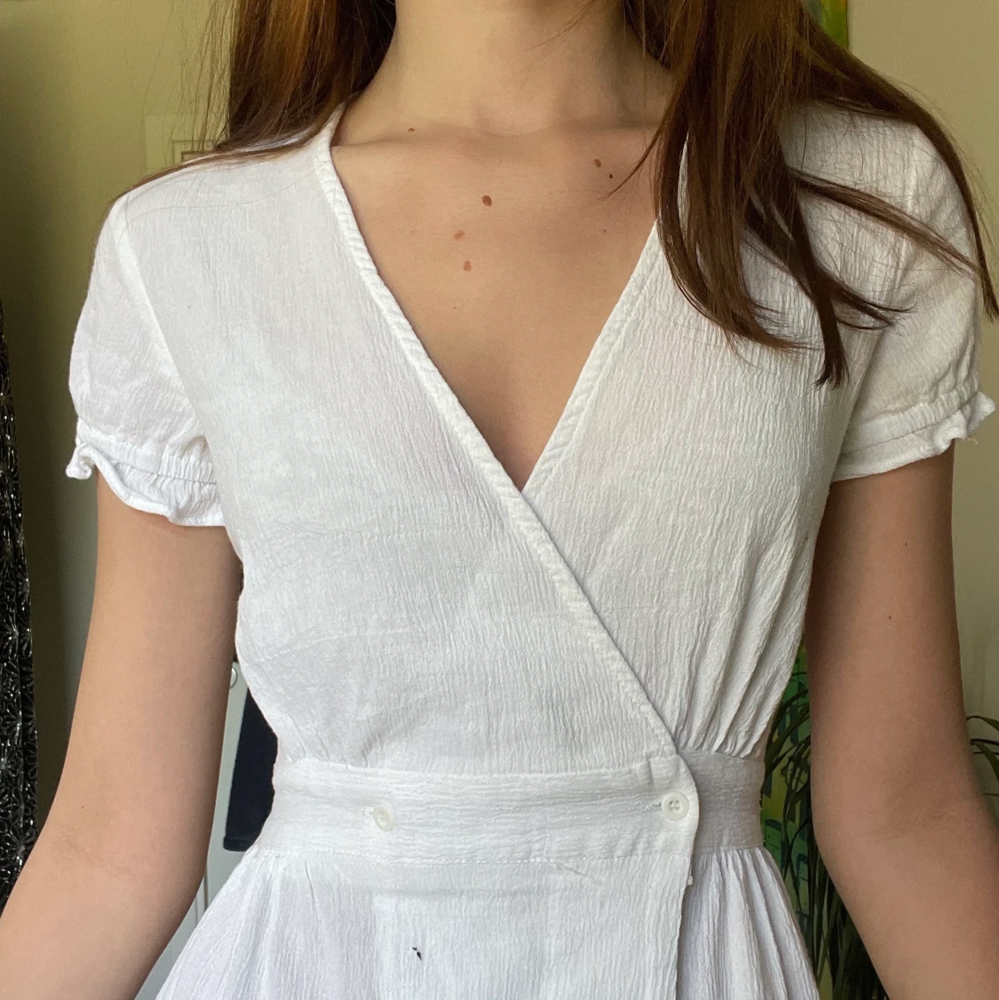 Vit klänning - 90