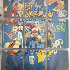 Pokémon Topps - komplett set av Topps TV Animation Edition - Skick enligt bilder. Föreslå rimligt pris.