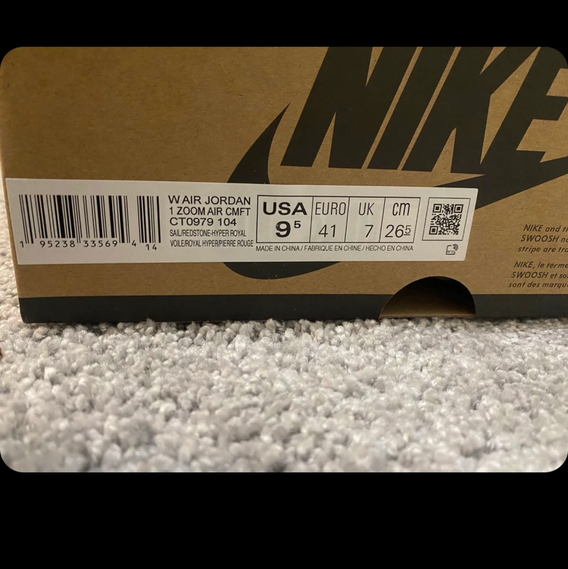 Jordan 1 zoom air  - 91