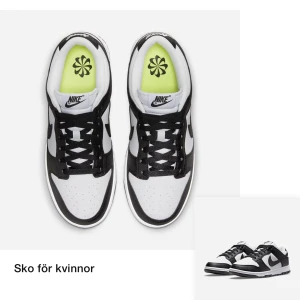 Nike Dunk Low Next Nature - Säljer ett par Nike Dunk Low ”Panda” Next Nature. Dem är helt nya inte ens prövade! Kom pm för frågor eller fler bilder😁