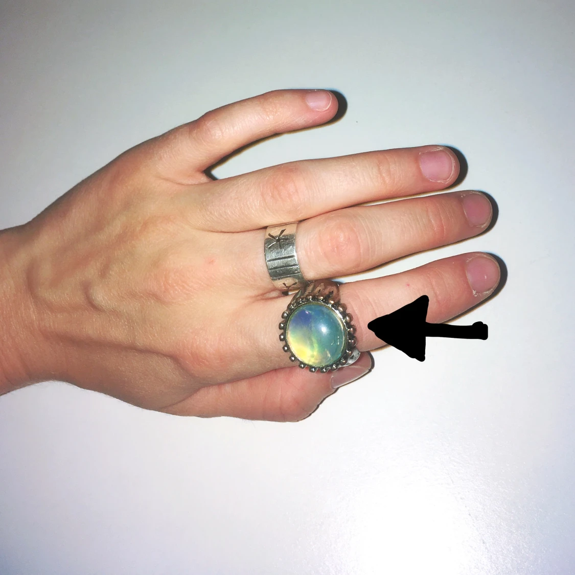 Moodring Känsloring Ändrar färg