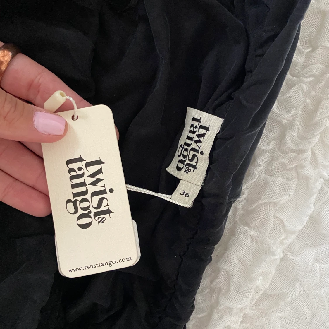 Långklänning med slits - 91